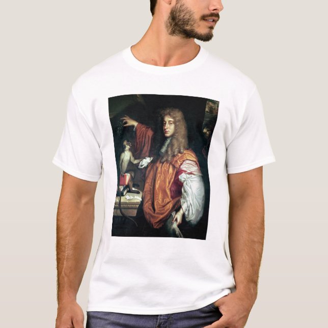 Camiseta Conde de John Wilmot ò de Rochester, c.1675 (Frente)