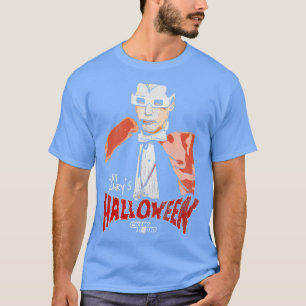 Camiseta Conde Scarys Halloween 80s Anfitrião de Rádio Horr
