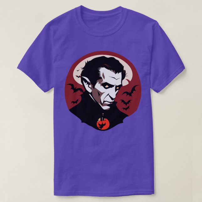 Camiseta Conde Vlad Dracula 1 (Frente do Design)