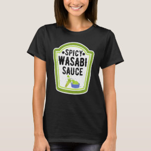 Camiseta Condição de Molho Wasabi do Fusume de Halloween