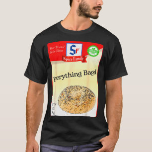 Camiseta Condimento de Bagel Tudo Festa Sce Grupo Custo