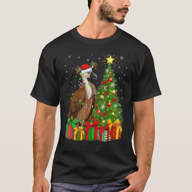 Camiseta Condor Bird   Xmas Holiday Santa Condor Christmas  (Frente)