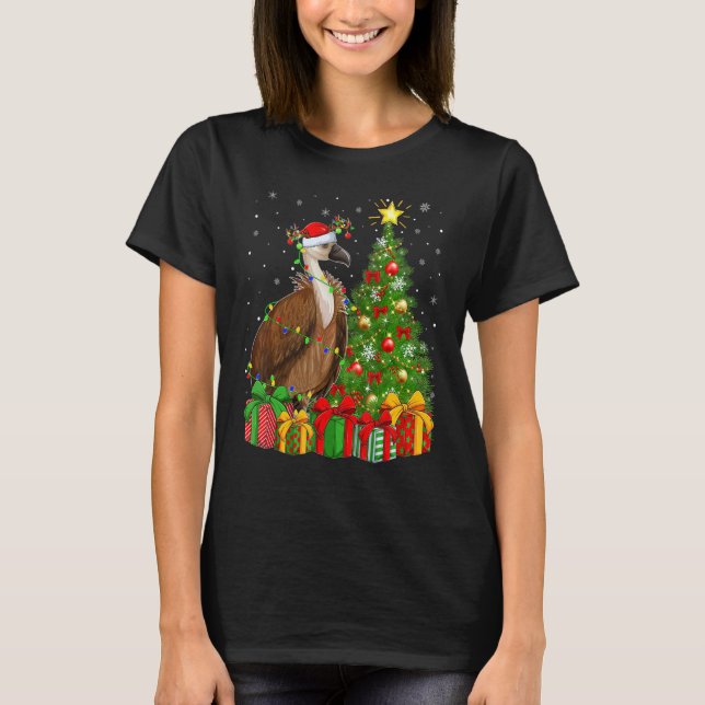 Camiseta Condor Bird   Xmas Holiday Santa Condor Christmas  (Frente)