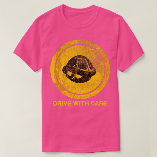 CAMISETA CONDUÇÃO COM CUIDADO (Frente do Design)