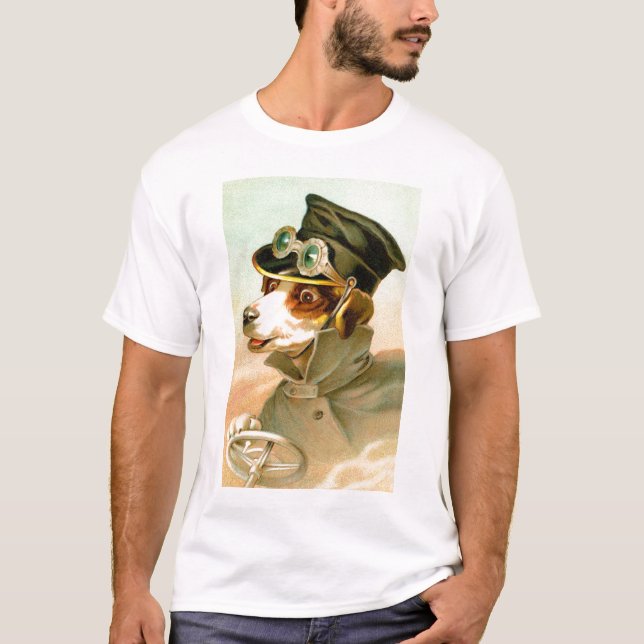 Camiseta Condução de cães (Frente)
