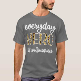 Camiseta Condução de Ônibus Escolar de Apreciação de Ônibus