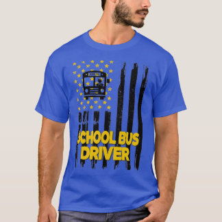 Camiseta Condução de Ônibus Escolar de Apreciação de Ônibus