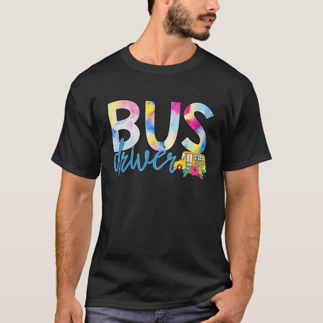 Camiseta Condução De Ônibus Para Transporte De Veículos De  (Frente)