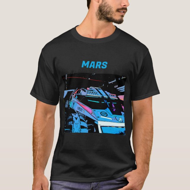 Camiseta Condução Em Marte (Frente)