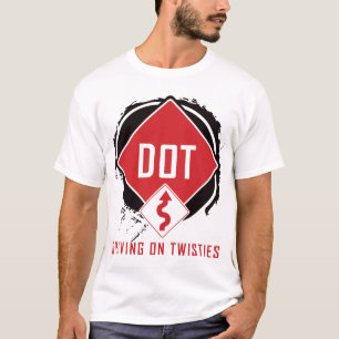 Camiseta Condução em Twisties - produzido