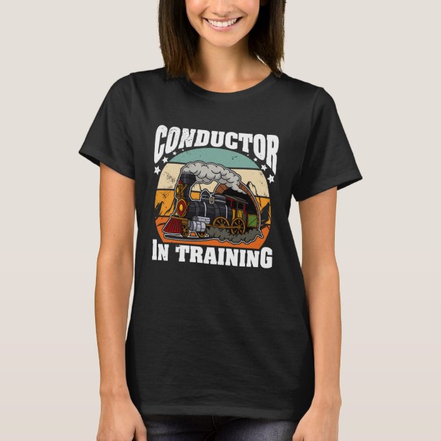 Camiseta Conductor railroad Model station Railway worker  1 (Frente)