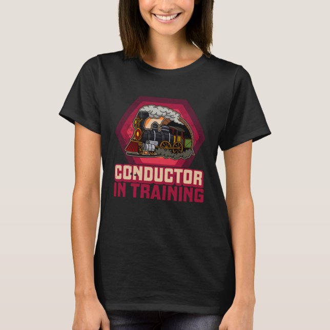 Camiseta Conductor railroad Model station Railway worker  5 (Frente)