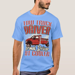 Camiseta Condutor De Caminhão De Vento Normal Mas Mais Frio
