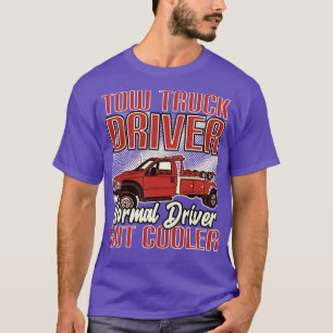 Camiseta Condutor De Caminhão De Vento Normal Mas Mais Frio