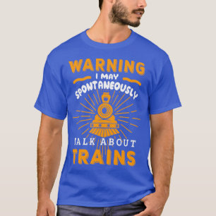 Camiseta Condutor De Comboios Engraçado Comboio Observando