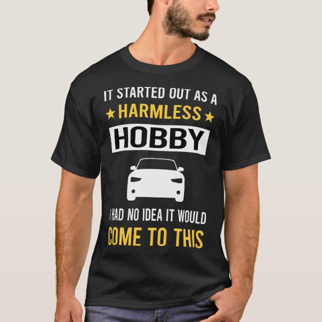 Camiseta Condutor de Hobby sem Danos (Frente)