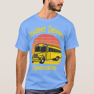 Camiseta Condutor de Ônibus Escolar Especialista em Entrega