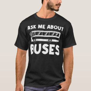 Camiseta Condutor De Ônibus legal Para Mulheres Mão De Obra