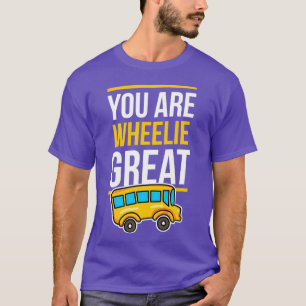 Camiseta Condutor de ônibus Você é o excelente de roda Ide