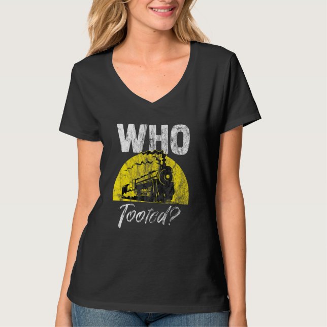 Camiseta Condutor Locomotive Que Tocou Comboio E Estrada De (Frente)