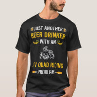 Condutor Quad do Beer Drinker ATV