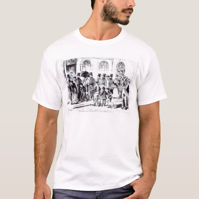 Camiseta Conduzindo as cargas da noite (Frente)