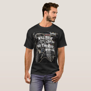 Camiseta Conduzirá um rato Rod para a oxidação de minha