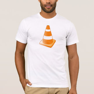 Camiseta Cone da segurança de tráfego