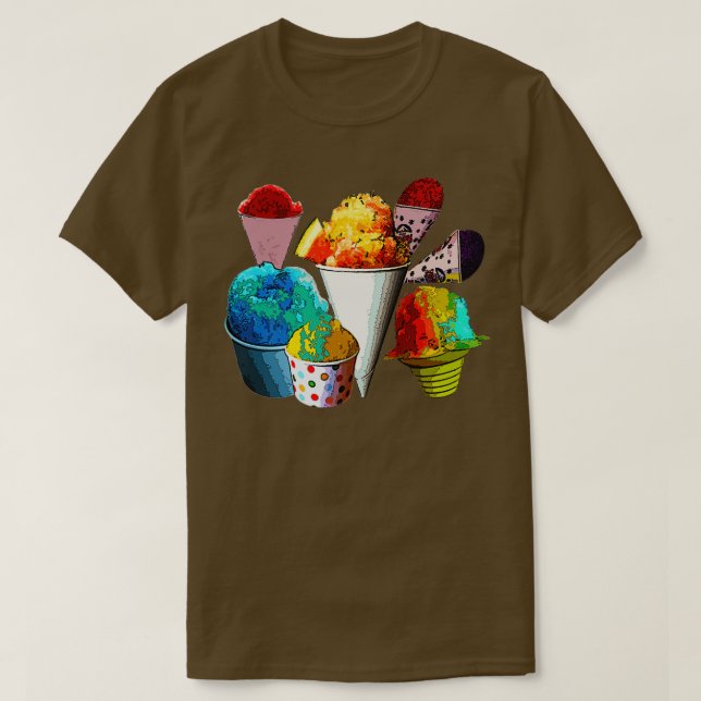 Camiseta Cone de Neve  (Frente do Design)