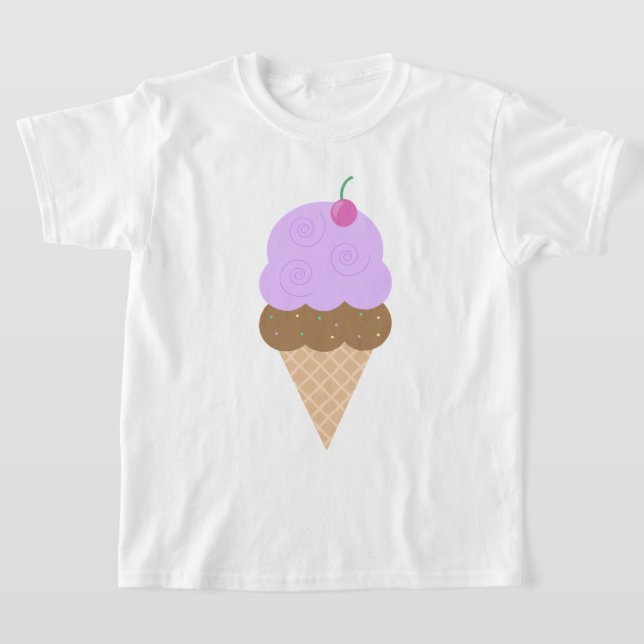 Camiseta Cone de Sorvete de Grama (Postura )
