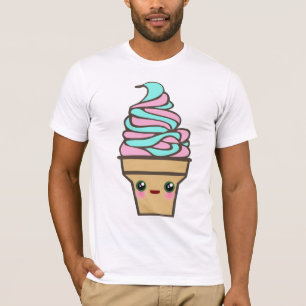 Camiseta Cone de Sorvete Kawaii Rave