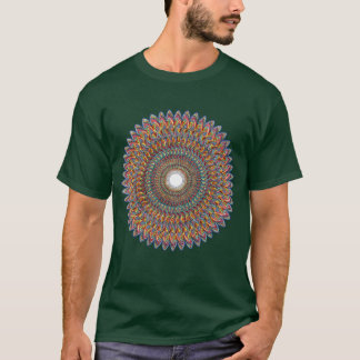 Camiseta Cone do Fractal ao pulso do ADN