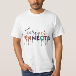 Camiseta Conectado para sempre