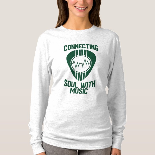 Camiseta Conectando Alma Com Música (Frente)