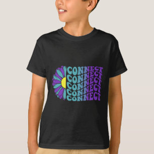 Camiseta Conectar a prevenção suicida Sensibilização para a
