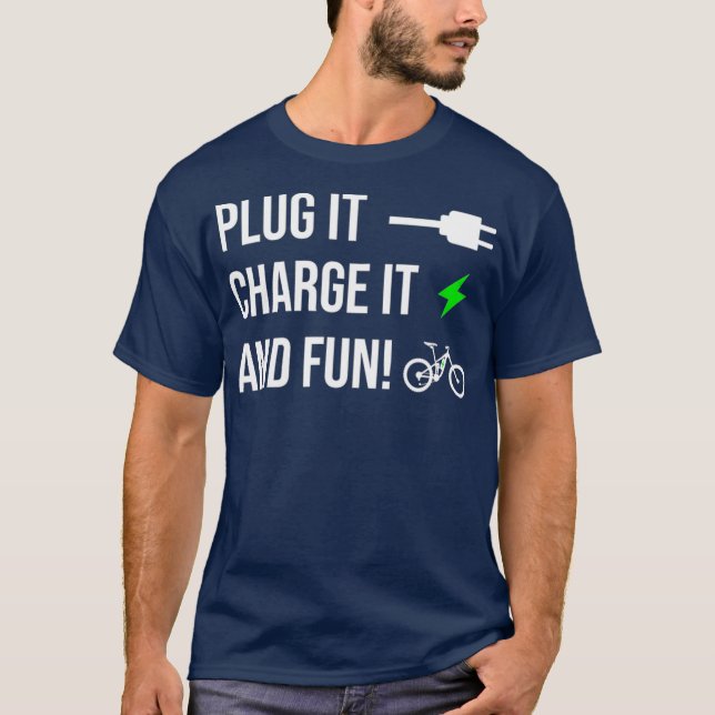 Camiseta Conecte-o Encarregue-o Design de diversão para os  (Frente)