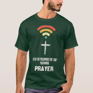 Camiseta Conecte-Se A Deus A Senha É Premier
