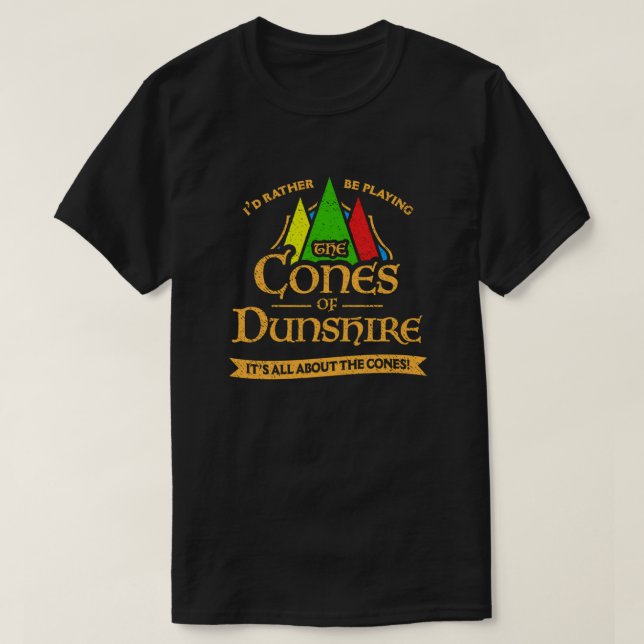 Camiseta Cones De Dunshire Fitting (Frente do Design)