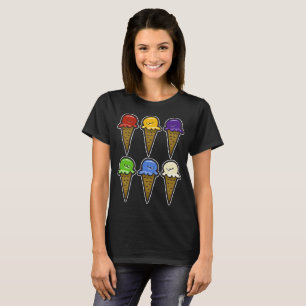 Camiseta Cones de sorvete