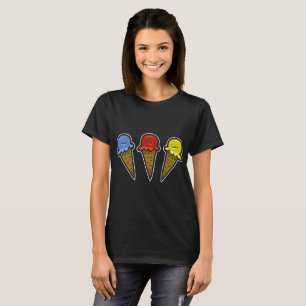 Camiseta Cones de sorvete n.o 4