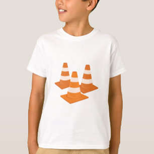 Camiseta Cones do tráfego