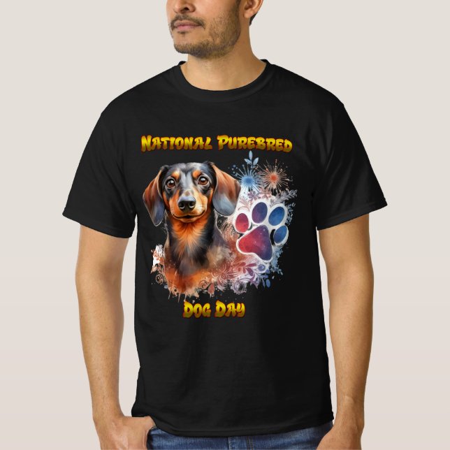Camiseta Conexão Dachshund: Uma Obrigação Impressionante (Frente)