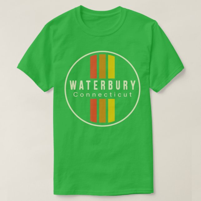 Camiseta Conexão de Waterbury Retro (Frente do Design)
