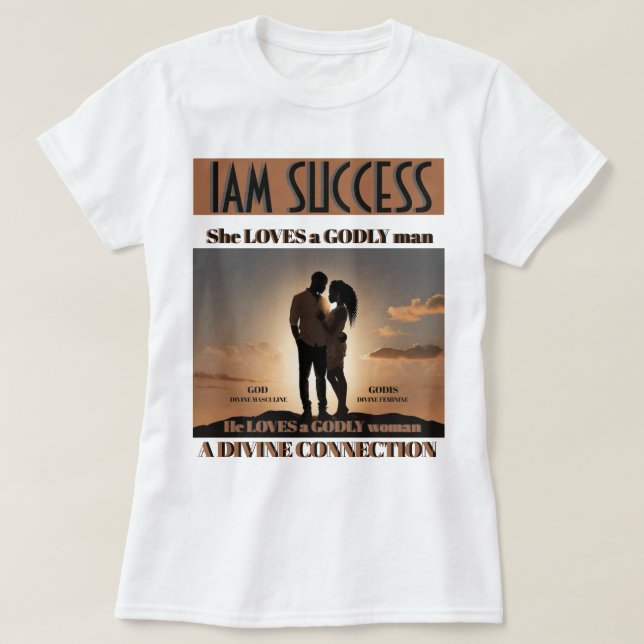 CAMISETA CONEXÃO DIVINA (Frente do Design)