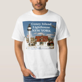 Camiseta Coney Island Lighthouse, New York T-Shirt