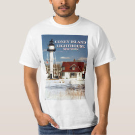 Camiseta Coney Island Lighthouse, New York T-Shirt