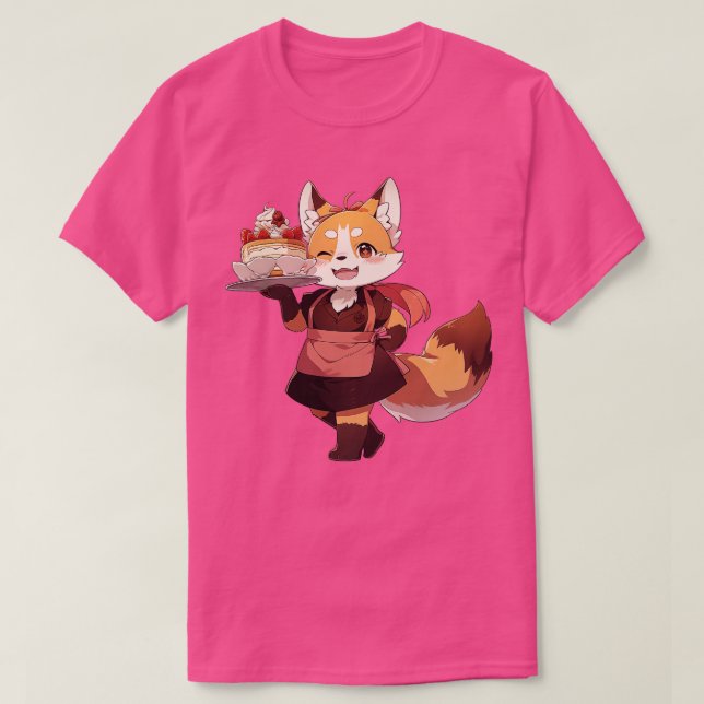 Camiseta Confeccionador Red Panda 5 (Frente do Design)