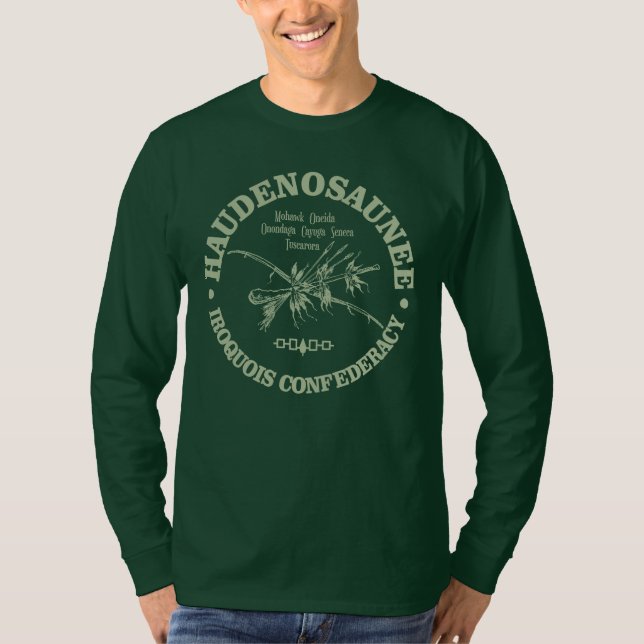 Camiseta Confederação Iroquois (Haudenosaunee) (Frente)