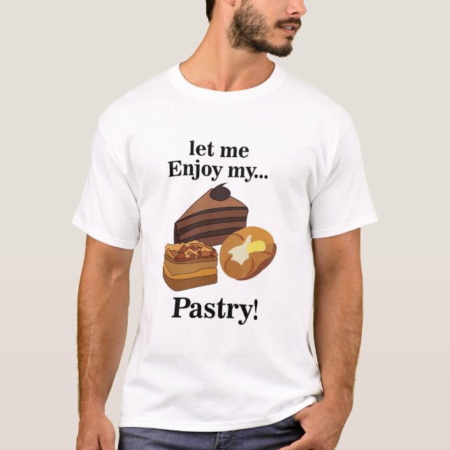 Camiseta Confeiteiro de Bolo Doces Sobremesa Confeitaria (Frente)