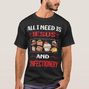 Camiseta Confeitório Engraçado Jesus